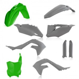 Acerbis full plastic kit Groen / Grijs Kawasaki KX 250F 2021-2024 & KX 450F 2019-2023