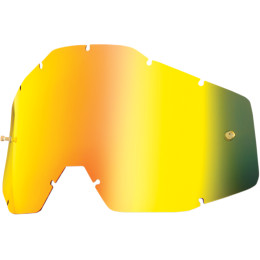 100% goude spiegel lens voor racecraft/accuri/strata