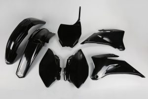 UFO plastic kit Zwart Yamaha YZ 250F/450F 06-09