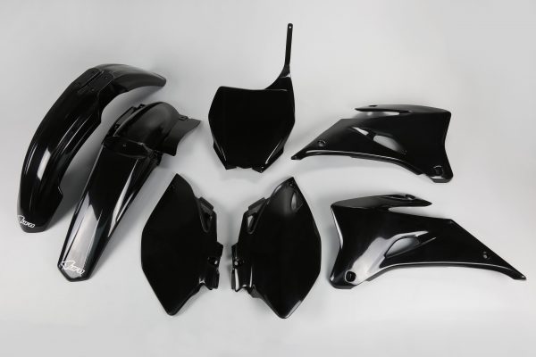UFO plastic kit Zwart Yamaha YZ 250F/450F 06-09
