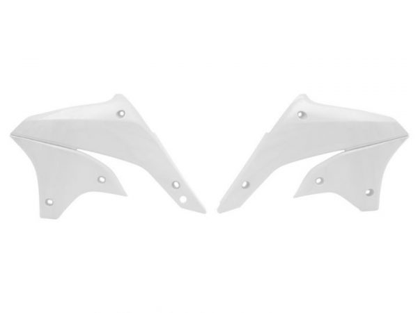 Racetech radiator kappen Wit Kawasaki KLX 450R 08-16