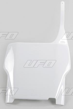 UFO voornummerplaat Wit Honda CR 125R/250R 04-07 & CRF 250R/450R 04-07