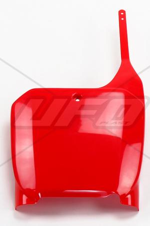 UFO voornummerplaat Rood Honda CR 125R/250R 00-03 & CRF 450R 02-03