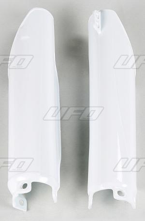 UFO voorvork beschermers Wit Honda CR 125/250 91-07 & CR 500R 89-01 & CRF 250R 04-18 & CRF 450R 02-18 & CRF 250X/450X 06-16