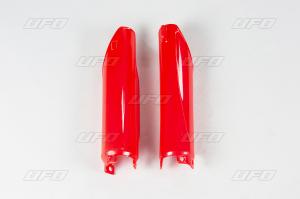 UFO voorvork beschermers Rood 067 Honda CR 125/250 91-07 & CR 500R 89-01 & CRF 250R 04-18 & CRF 450R 02-18 & CRF 250X/450X 06-16