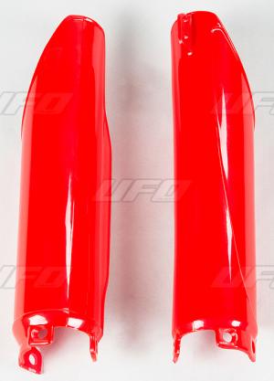 UFO voorvork beschermers Rood Honda CR 125/250 91-07 & CR 500R 89-01 & CRF 250R 04-18 & CRF 450R 02-18 & CRF 250X/450X 06-16