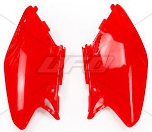 UFO zijnummerborden Rood Honda CR 125R/250R 02-04