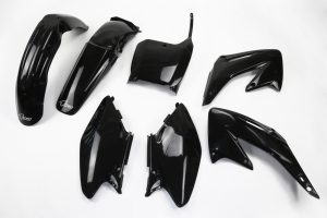 UFO plastic kit Zwart Honda CR 125/250R 02-03