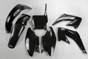 UFO plastic kit Zwart Honda CR 125/250R 05-07