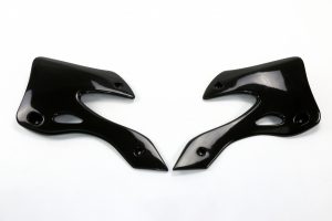 UFO radiator kappen Zwart Kawasaki KX 125/250 99-02