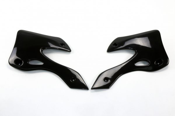 UFO radiator kappen Zwart Kawasaki KX 125/250 99-02