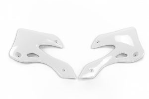 UFO radiator kappen Wit Kawasaki KX 125/250 99-02