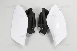 UFO zijnummerborden Wit / Zwart Yamaha YZ 250F 10-13