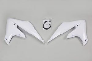 UFO radiator kappen Wit Yamaha YZ 250F 2019-2023 & YZ 450F 2018-2022 & WR 250F 2020-2022 & WR 450F 2019-2022