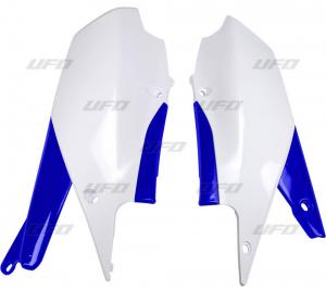 UFO Zijnummerborden Wit / Blauw Yamaha YZ 250F 19- & WR 250F 20- & YZ 450F 18- & WR 450F 19-