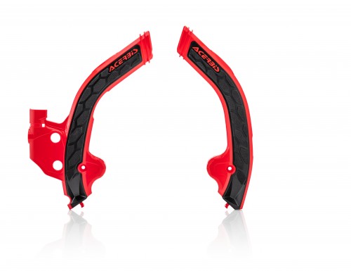 Acerbis X-Grip frame beschermers Rood / Zwart Beta 2020-