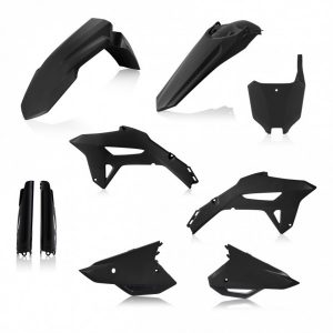 Acerbis plastic kit Zwart Honda CRF 250R 2022- & CRF 450R 2021-