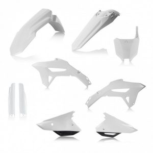 Acerbis plastic kit Wit / Zwart Honda CRF 250R 2022- & CRF 450R 2021-