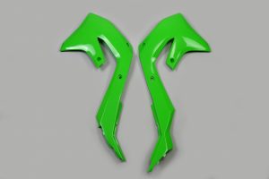 UFO radiator kappen Groen Kawasaki KX 250F 2021-2024 & KX 450F 2019-2023