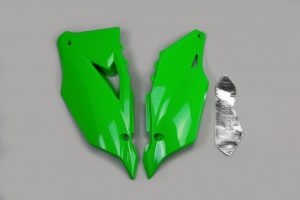 UFO zijnummerborden Groen Kawasaki KX 250F 2021-2024 & KX 450F 2019-2023