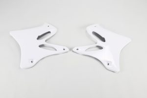 UFO radiator kappen Wit Yamaha YZ 125/250 02-14
