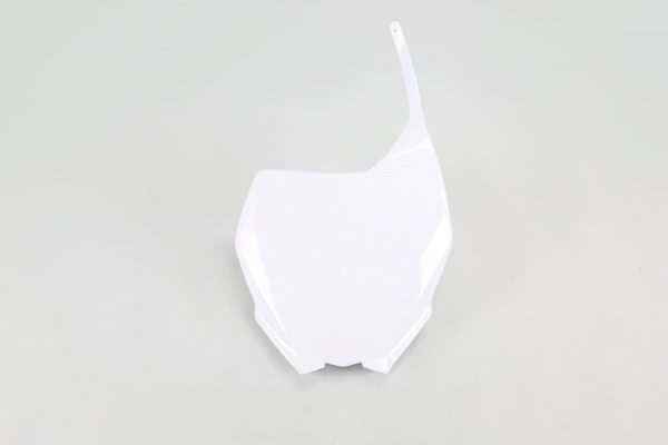 UFO voornummerplaat Wit Yamaha YZ 125/250 06-14 & YZ 250F/450F 06-09