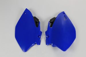 UFO zijnummerborden Blauw / Zwart Yamaha YZ 250F/450F 06-09