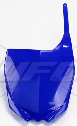 UFO voornummerplaat Blauw Yamaha YZ 125/250 15-21 & YZ 250F 10-18 & YZ 450F 10-17