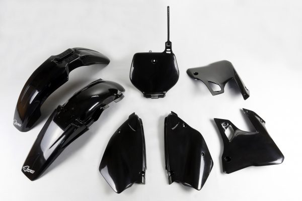 UFO plastic kit Zwart Yamaha YZ 125/250 96-99