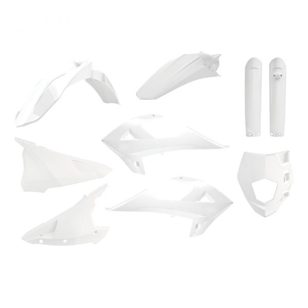 Polisport plastic kit Wit Gas Gas EC 200/250/300 19-20 & Rieju MR 250/300 2021