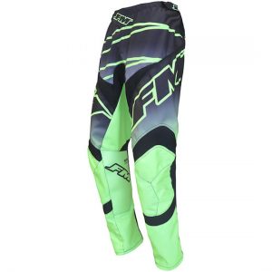 FM Racing X24 Power volwassen crossbroek Groen / Zwart Maat 32