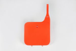 UFO voornummerplaat Oranje CR 1990 Honda CR 125R/250R/500R 85-94
