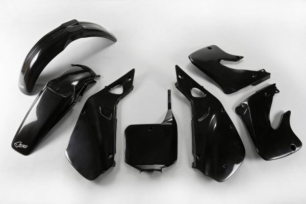 UFO plastic kit Zwart Honda CR 125R 98-99 & CR 250R 97-99