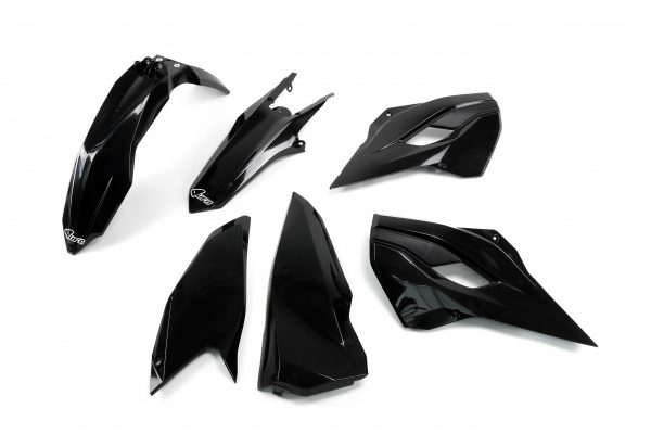 UFO plastic kit Zwart Husqvarna TE/FE 125/250/350/450/501 2015-2016