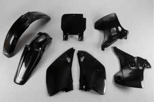 UFO plastic kit Zwart Kawasaki KX 125/250 93
