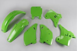 UFO plastic kit Groen Kawasaki KX 125/250 93