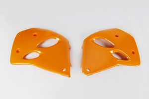 UFO radiator kappen Oranje 126 KTM 250/300/360 93-97