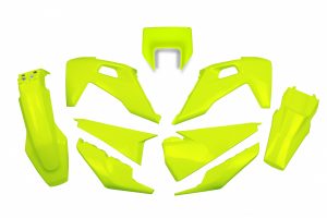UFO plastic kit Fluor Geel Husqvarna TE 250/300 20- & FE 250/350/450/501 20-