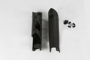 Acerbis voorvork beschermers Zwart KTM SX 125/150/250 07-14 & SX-F 250/350/450 07-14 & EXC 250/300 08-15 & EXC-F 250/350/450/500 08-15 & Husqvarna TC/FC 125/250/350/450 14 & TE 125/250/300 14-15 & FE 250/350/450/501 14-15