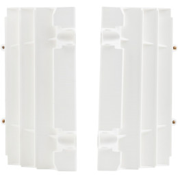 UFO radiator lammellen plastic Wit KTM SX 125/150/250 19- & SX-F 250/350/450 19- & EXC 250/300 TPI 20 & EXC-F 250/350/450/500 20