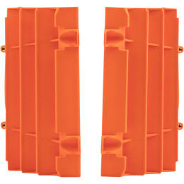 UFO radiator lammellen plastic Oranje KTM SX 125/150/250 19- & SX-F 250/350/450 19- & EXC 250/300 TPI 20 & EXC-F 250/350/450/500 20