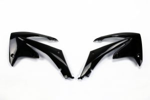 UFO radiator kappen Zwart Honda CRF 250R 2010-2013 & CRF 450R 2009-2012