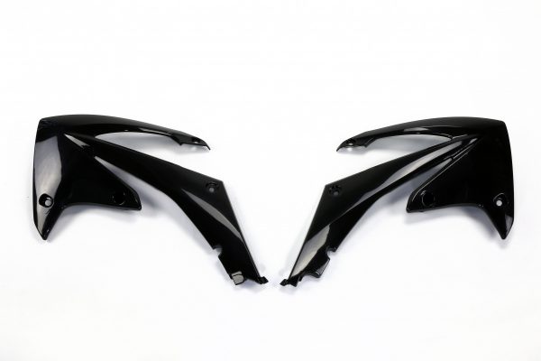 UFO radiator kappen Zwart Honda CRF 250R 2010-2013 & CRF 450R 2009-2012