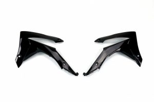 UFO radiator kappen Zwart Honda CRF 250R 2014-2017 & CRF 450R 2013-2016