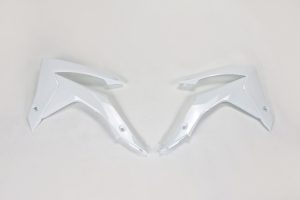 UFO radiator kappen Wit Honda CRF 250R 2014-2017 & CRF 450R 2013-2016