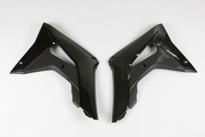 UFO radiator kappen Zwart Honda CRF 250R 18-21 & CRF 450R 17-20
