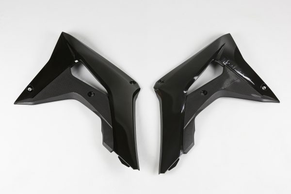 UFO radiator kappen Zwart Honda CRF 250R 18-21 & CRF 450R 17-20