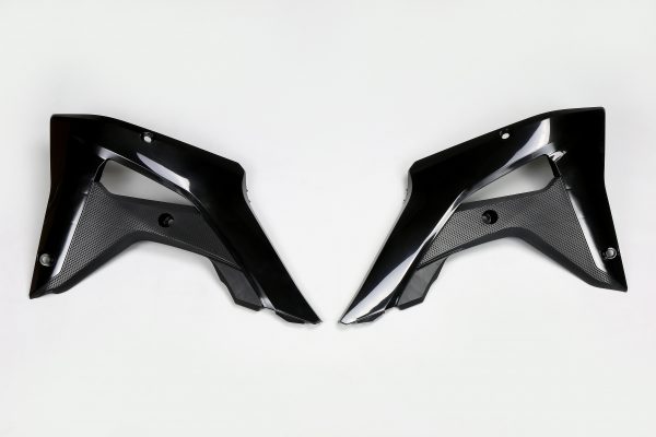 UFO radiator kappen Zwart Honda CRF 250RX 2019-2021 & CRF 450RX 2017-2020