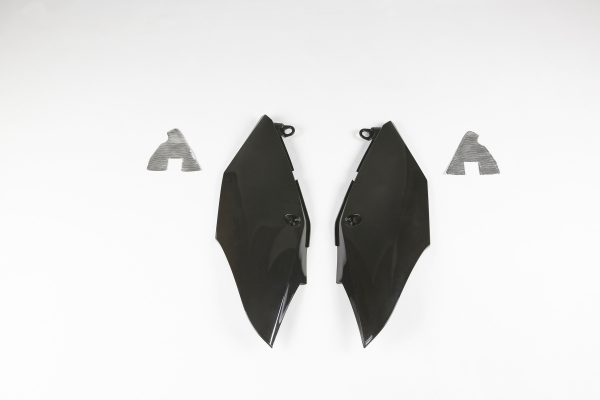 UFO Zijnummerborden Zwart Honda CRF 250R 2018-2021 & CRF 250RX 2019-2021 & CRF 450R/RX 2017-2020