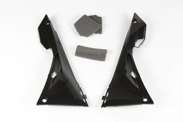 UFO Airbox Covers Zwart Honda CRF 250R/RX 2018-2021 & CRF 450R/RX 2017-2020